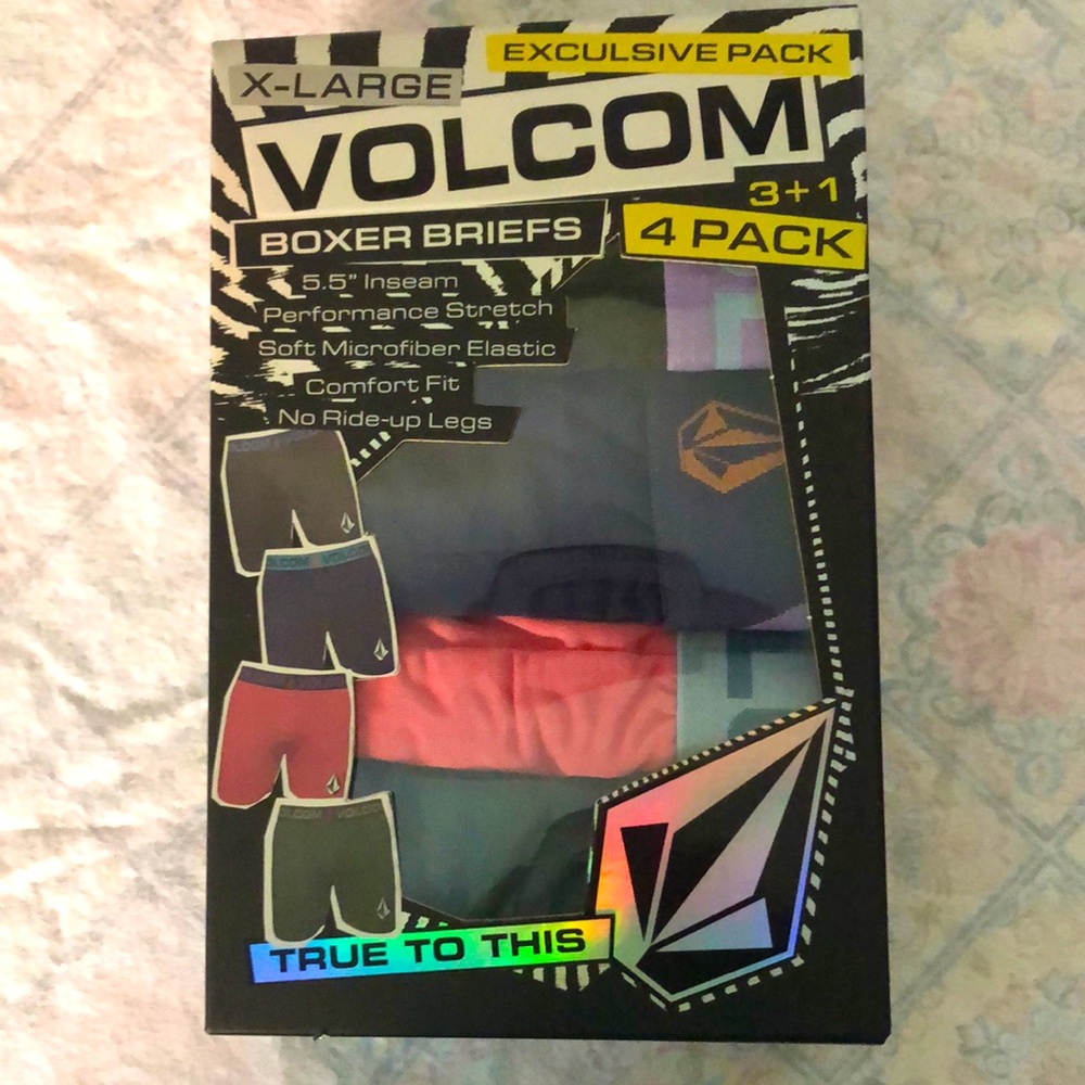 Mens Volcom Boxer Briefs, underwear Sz-XL (40-42)